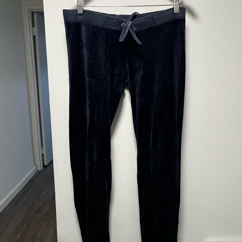 Juicy Couture Gray Velvet Pants